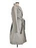 Gap 100% Polyester Gray Coat Size L - photo 4
