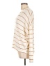 Blu Pepper Stripes Ivory Pullover Sweater Size L - photo 5