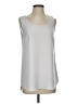 Unbranded 100% Polyester Silver Sleeveless T-Shirt Size 4 - photo 1