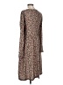 Unbranded Print Brown Casual Dress Size L - photo 1