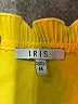 iris 100% Polyester Yellow Sleeveless Blouse Size M - photo 7