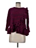 Crown & Ivy 100% Cotton Burgundy Pullover Sweater Size M - photo 1