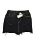PrettyLittleThing Black Denim Shorts Size 10 - photo 1