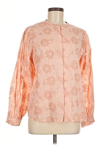 Let Me Be Long Sleeve Blouse (view 1)
