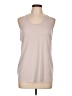 Athleta Tan Sleeveless T-Shirt Size L - photo 1