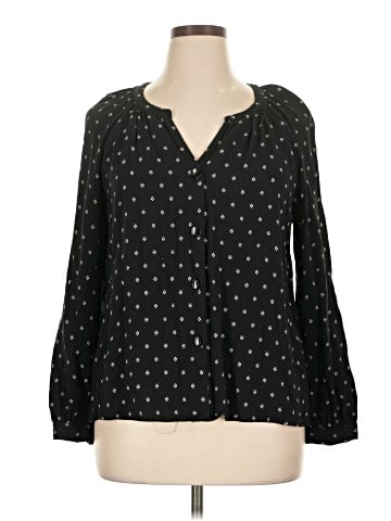Pale Sky 3/4 Sleeve Blouse (view 1)