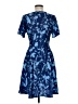 Unbranded Paisley Blue Cocktail Dress Size M - photo 2