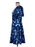 Unbranded Paisley Blue Cocktail Dress Size M - photo 5