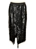 Who What Wear 100% Polyester Black Formal Skirt Size S - photo 2