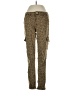 FRAME Animal Print Gold Cargo Pants Size 27 waist - photo 1