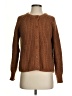 Fashion 100% Polyester Brown Cardigan Size S - photo 1