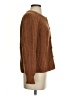 Fashion 100% Polyester Brown Cardigan Size S - photo 4