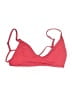 Assorted Brands Solid Red Swimsuit Top Size M - photo 1