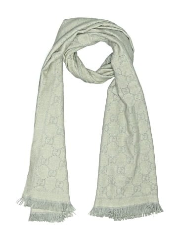 Gucci GG wool fringe scarf (view 1)