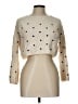 Zara 100% Cotton Polka Dots Tan Pullover Sweater Size M - photo 1