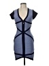 Stretta Color Block Blue Cocktail Dress Size M - photo 1