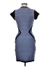 Stretta Color Block Blue Cocktail Dress Size M - photo 2
