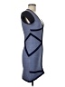 Stretta Color Block Blue Cocktail Dress Size M - photo 4