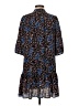 Saloni 100% Silk Floral Blue Black Blouse Size 2 - photo 2