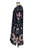 Halife Paisley Blue Casual Dress Size L - photo 5