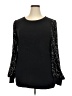 Torrid Black Long Sleeve Blouse Size 2X Plus (2) - photo 1