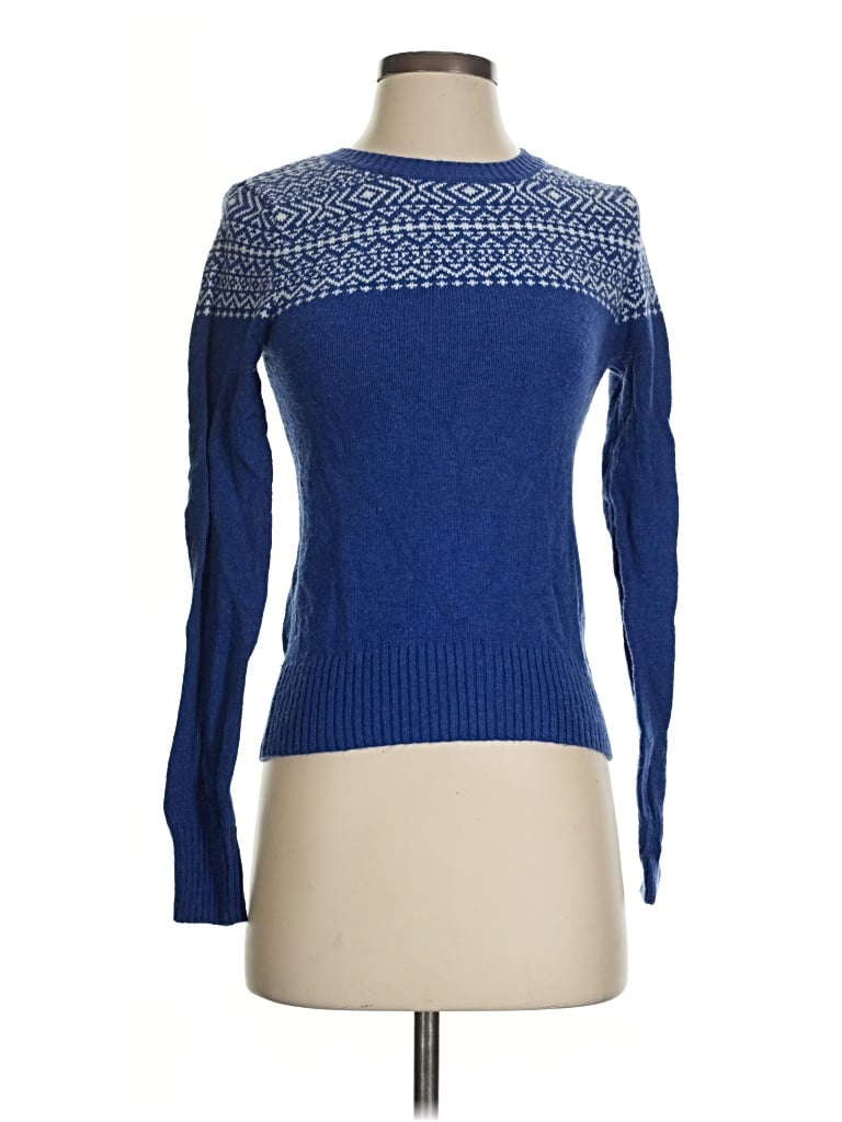 Pre-owned Prince & Fox Pullover Sweater In Blue