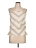 Mossimo Supply Co. 100% Cotton Ivory Sleeveless Blouse Size L - photo 1