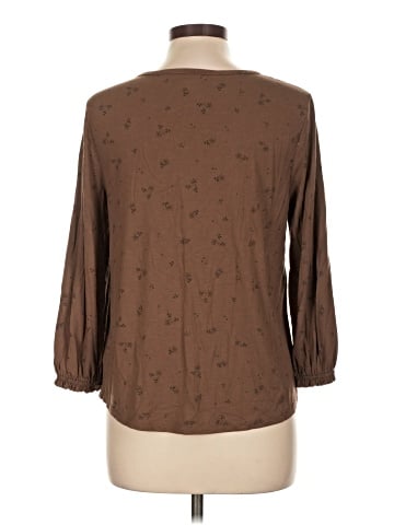 a.n.a. A New Approach 3/4 Sleeve Blouse (view 2)