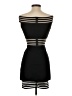 Assorted Brands Stripes Black Cocktail Dress Size S - photo 2
