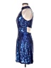 Sherri Hill 100% Polyester Blue Cocktail Dress Size 6 - photo 5