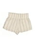 Forever 21 Stripes Ivory Shorts Size S - photo 1