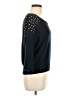 Love 4 Luck Black 3/4 Sleeve Top Size M - photo 4