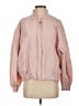 Maeve 100% Polyester Solid Pink Jacket Size S - photo 1