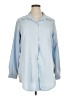 Shein Curve Blue Long Sleeve Blouse Size 1X - photo 1