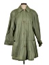Talbots 100% Nylon Green Trenchcoat Size 4 - photo 1