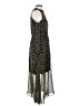 Sam Edelman 100% Polyester Print Black Casual Dress Size 4 - photo 4