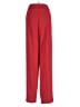 Unbranded 100% Polyester Solid Red Casual Pants Size M - photo 2