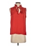 Corey Lynn Calter 100% Polyester Red Sleeveless Blouse Size 2 - photo 1