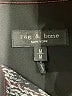 Rag & Bone 100% Silk Metallic Silver Long Sleeve Silk Top Size M - photo 7