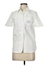 Assorted Brands Ivory Short Sleeve Blouse Size M - photo 1