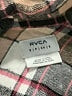 RVCA 100% Cotton Plaid Brown Long Sleeve Button-Down Shirt Size S - photo 7