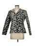 Lafayette 148 New York 100% Polyester Chevron-herringbone Ivory Blazer Size 8 - photo 1