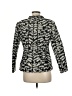 Lafayette 148 New York 100% Polyester Chevron-herringbone Ivory Blazer Size 8 - photo 2
