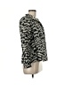 Lafayette 148 New York 100% Polyester Chevron-herringbone Ivory Blazer Size 8 - photo 4