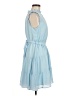 Unbranded 100% Polyester Blue Casual Dress Size M - photo 4