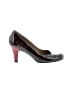 Anyi Lu Burgundy Brown Heels Size EU 38 - photo 1