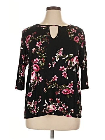 Loveappella 3/4 Sleeve Blouse (view 1)