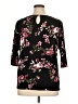 Loveappella Black 3/4 Sleeve Blouse Size 1X - photo 2