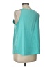 Unbranded 100% Polyester Teal Sleeveless Blouse Size L - photo 1