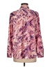 Chico's 100% Polyester Print Pink Long Sleeve Blouse Size Med (1) - photo 2